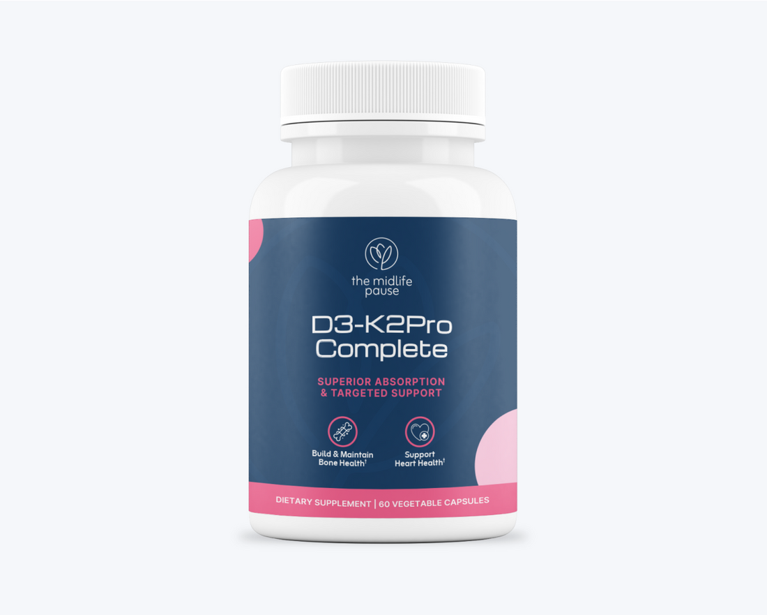 The Dynamic Duo Your Body Needs in Midlife: Vitamin D3 and K2